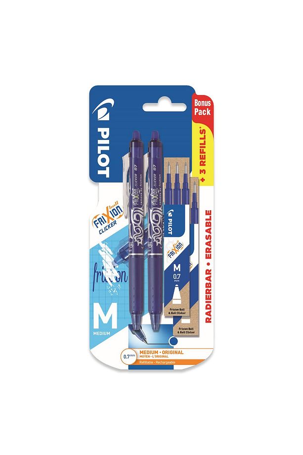 Frixion Clicker - Geri Çekilebilir Silinebilir Jel Mürekkep Kalem Yedek Refill - 1