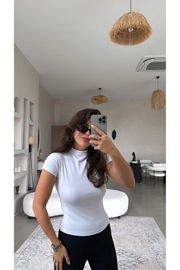 Guler alb Oys Modal Stand Basic - 2