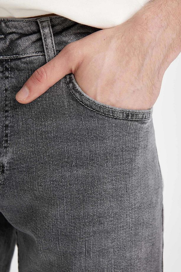 Sergio Regular Fit Normal Kalıp Normal Bel Boru Paça Jean Pantolon D0589AX24SP - 5
