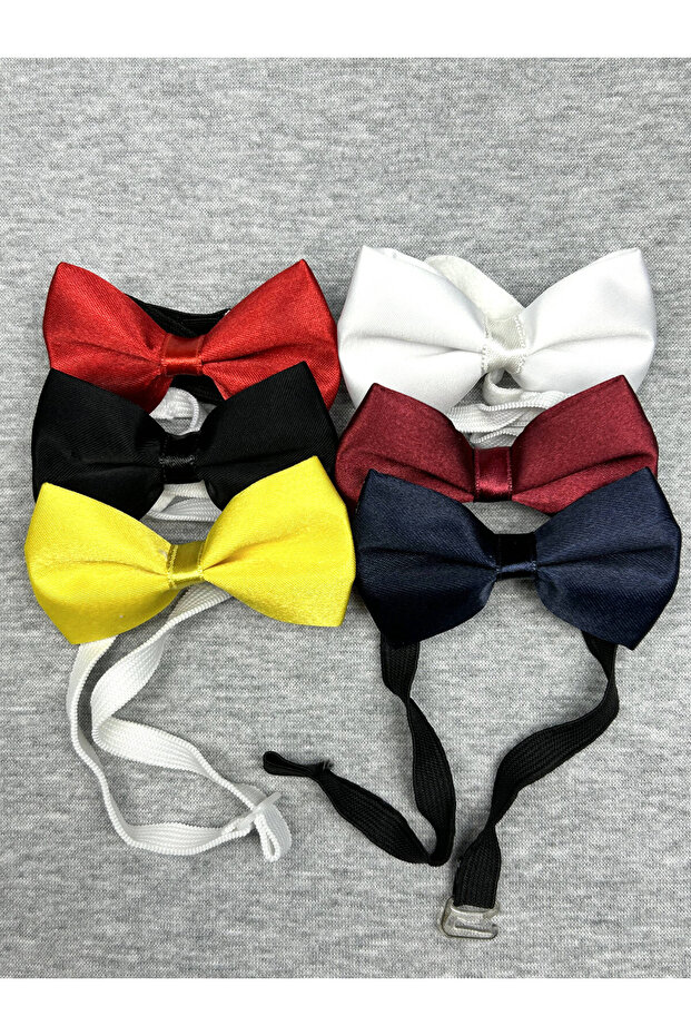 Çocuk Papyonu Lastiği Ayarlanabilir Papyon - 3