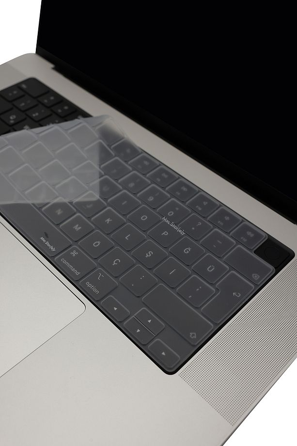 Macbook Kılıf Klavye Koruyucu Air Pro M1-m2-m3-m4 (TÜRKÇE Q) A2681 A2941 A2442 A2485 A3113 Uyumlu - 1