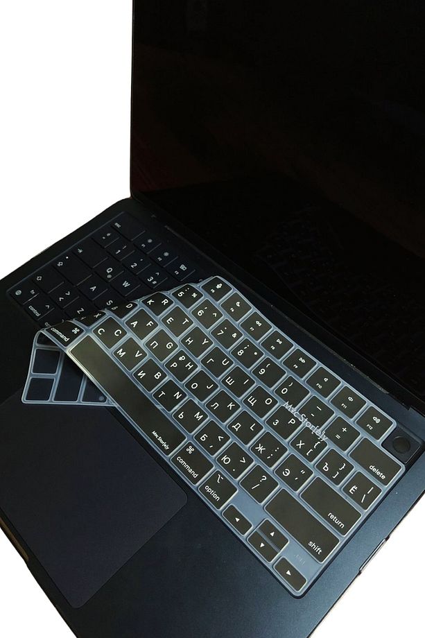 Rusça Klavye Koruyucu Macbook Air Pro Kılıf M1 M2 M3 M4 Çip (US-ABD) A2681 A2941 A2442 A2485 Uyumlu - 1