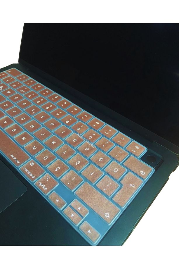 Macbook Kılıf Klavye Koruyucu Air Pro M1-m2-m3-m4 (TÜRKÇE Q) A2681 A2941 A2442 A2485 A3113 Uyumlu - 4