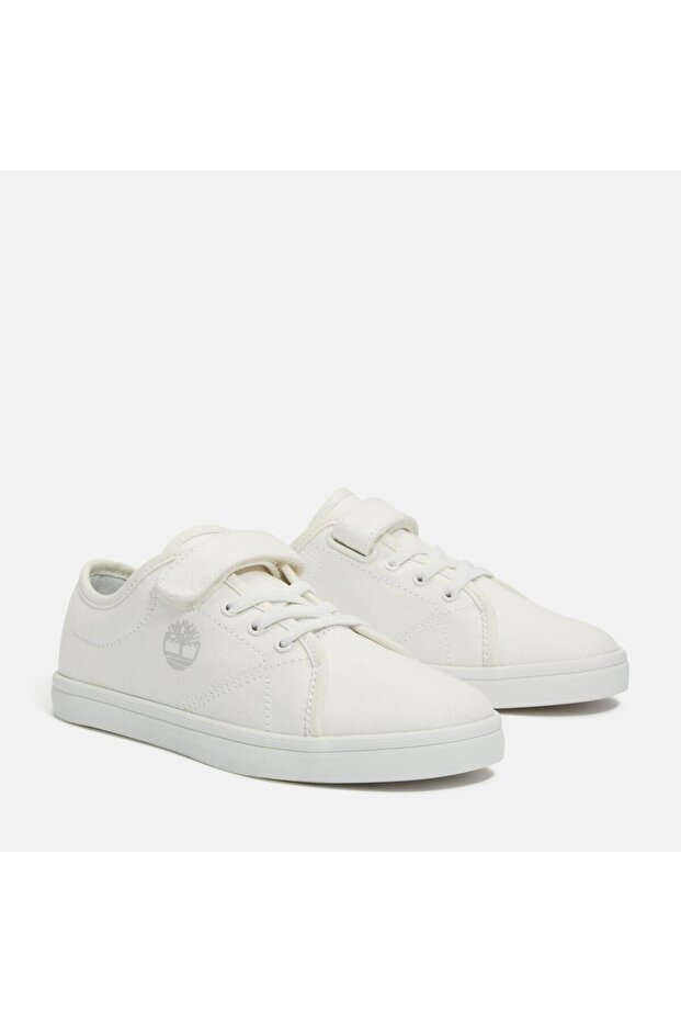 Skape Park Low Hook & Loop Sneaker Kids White Sports Shoes Tb0A6C26Etw1