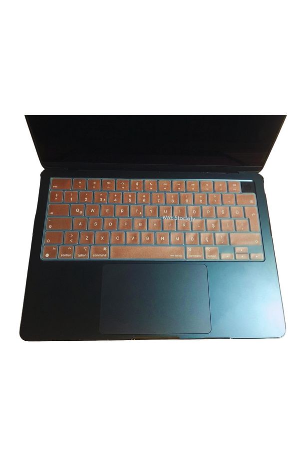 Macbook Kılıf Klavye Koruyucu Air Pro M1-m2-m3-m4 (TÜRKÇE Q) A2681 A2941 A2442 A2485 A3113 Uyumlu - 8