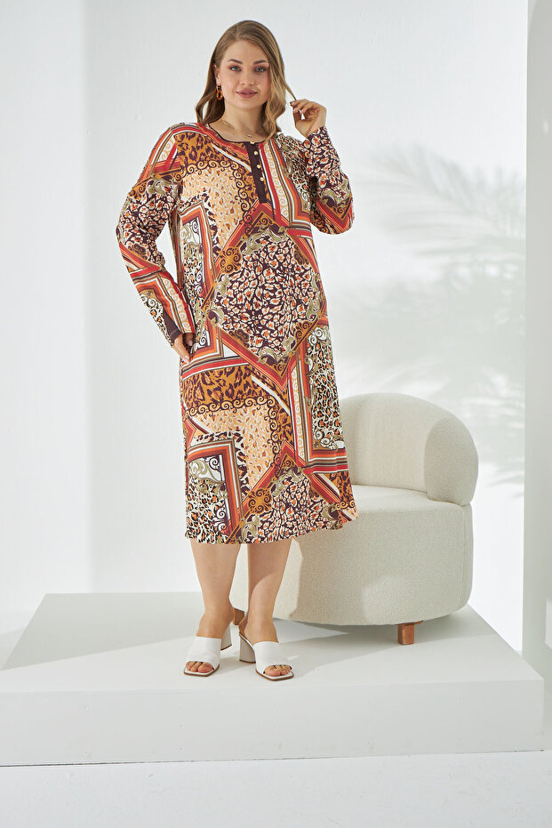 Women's Oversize Long Sleeve Tunic