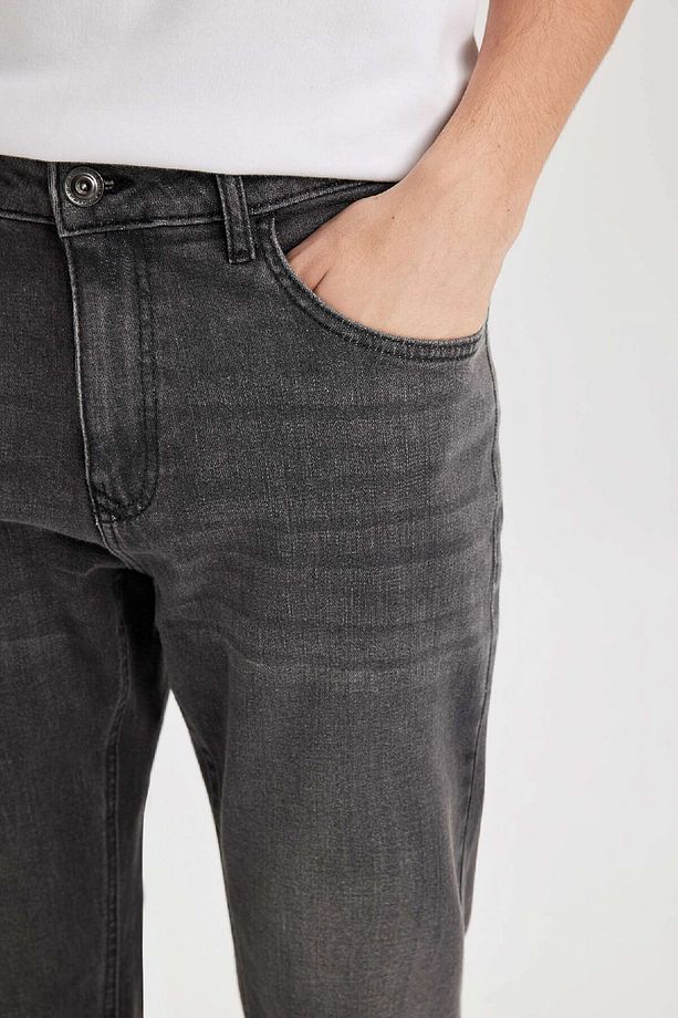 Sergio Regular Fit Normal Kalıp Normal Bel Boru Paça Jean Pantolon D0028ax24au - 5