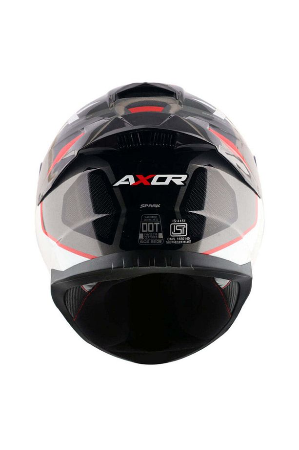 SABER SPARK - GREY RED DULL ECE 22.06 - 5