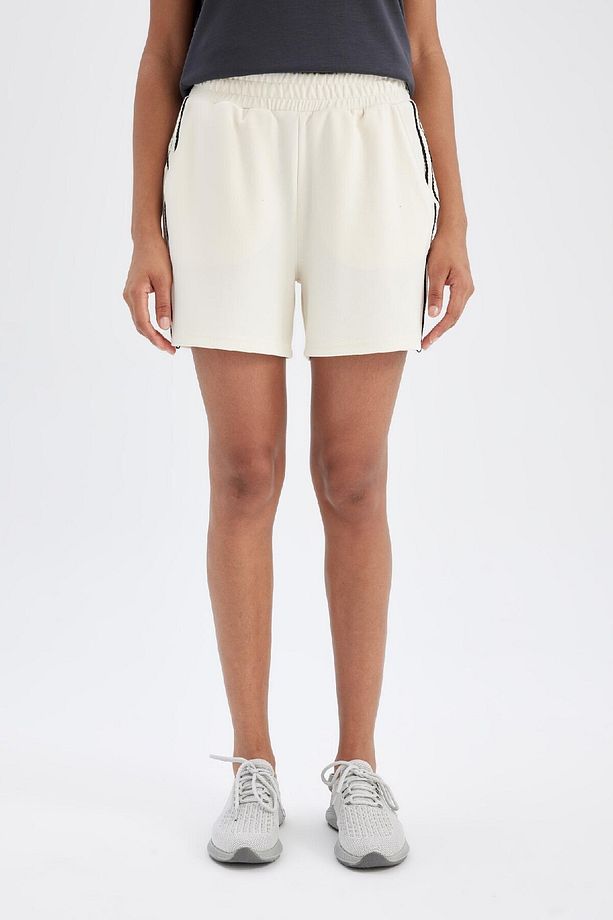 DeFactoFit Standart Fit Sporcu Kısa Paça Modal Şort D1279AX24HS - 6