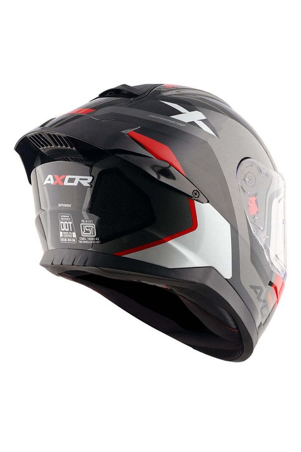 SABER SPARK - GREY RED DULL ECE 22.06 - 6