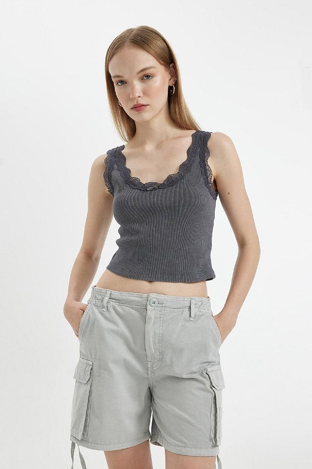 Coool Fitted Fitilli Kaşkorse Atlet D1611AX24SM - 4