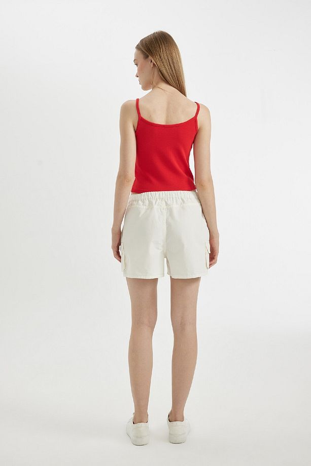 Coool Regular Fit Normal Bel Kısa Paça Gabardin Şort A3688AX24HS - 7