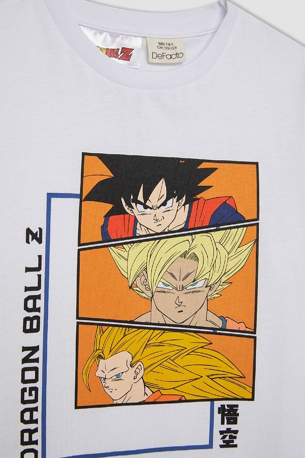Erkek Çocuk Dragon Ball Pijama Takımı Kısa Kollu Üst Şort D2105a824sm - 4