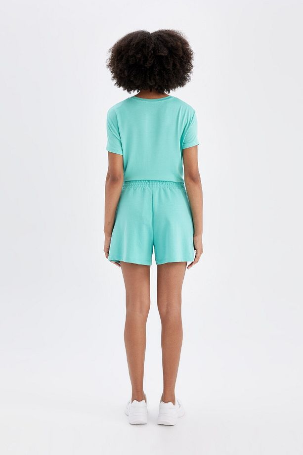 Fit Oversize Geniş Kalıp Kısa Paça Sporcu Şort C6135ax24hs - 7