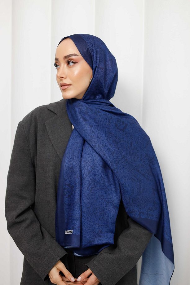 ETNİK DESEN SOFT ŞAL FOREVER SERİSİ SAKS - 4