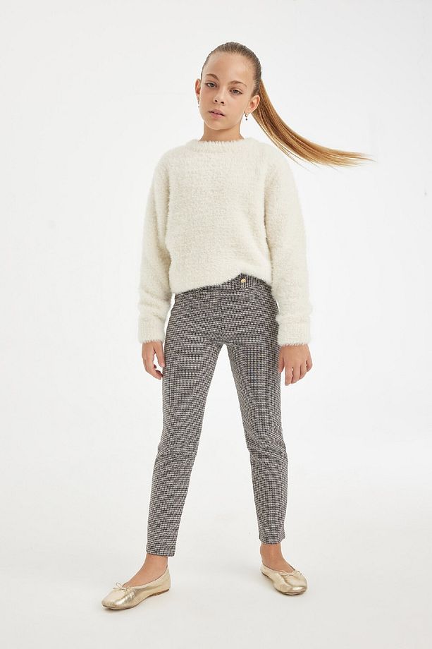 Kız Çocuk Basic Düz Standart Boy Tayt D3236a824wn - 4