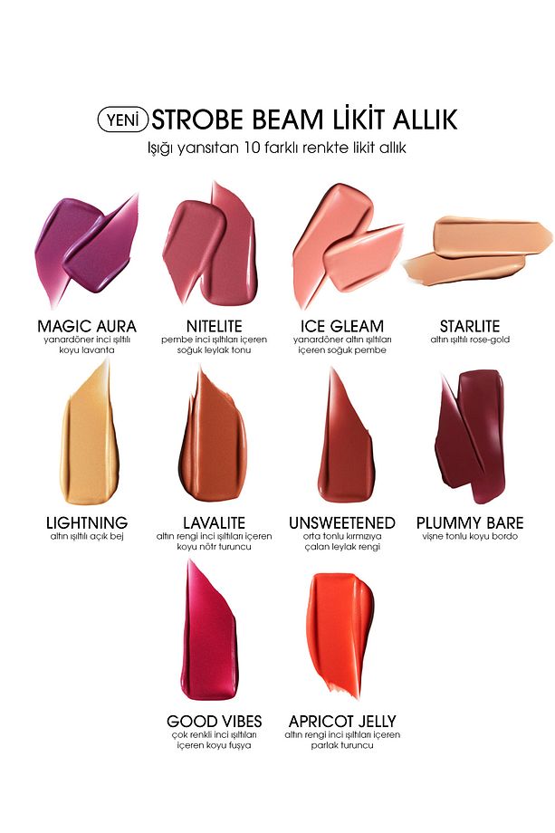 Hafif Formülü İle Yoğun Pigmentli Işıltılı Kalıcı Likit Allık -Ice Gleam 4.3 ml - 3