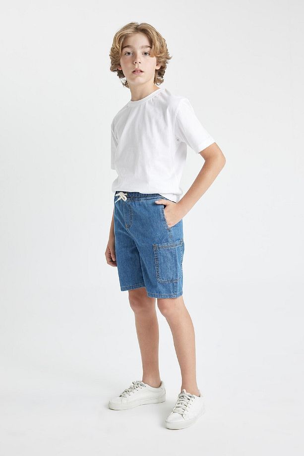 Erkek Çocuk Jean Şort D2687A824SM - 2