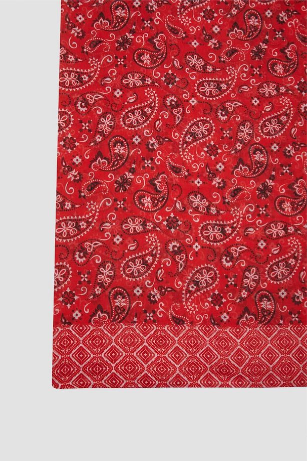 Regular Fit Desenli Vual Pareo-fall In Love D2745axns - 3