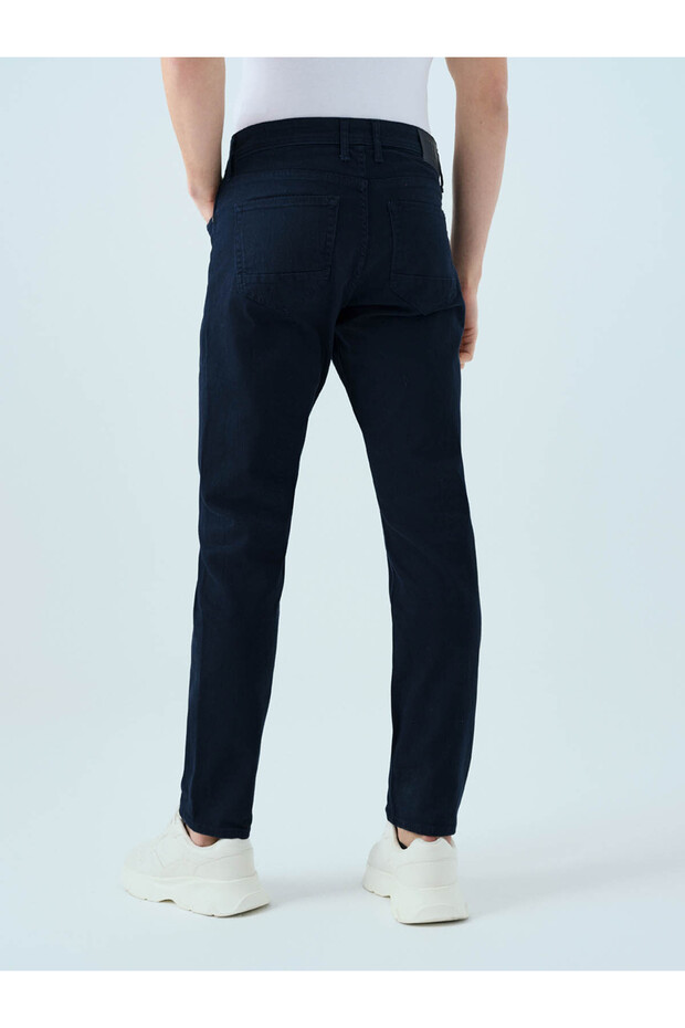 Rıcardo Regular Fit Koyu Lacivert Erkek Pantolon LF2039483 - 3