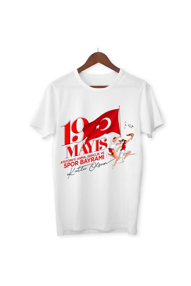 19 May T-Shirt - Ataturk Commemoration Youth and Sports Day Unisex T-Shirt