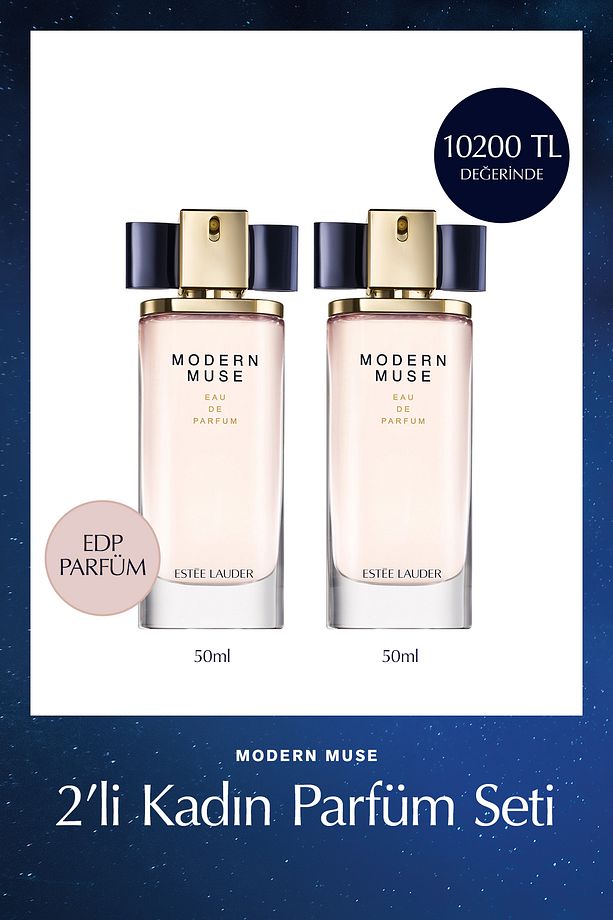Modern Muse 2'li Kadın EDP Parfüm Seti (50ml+50ml) - 1
