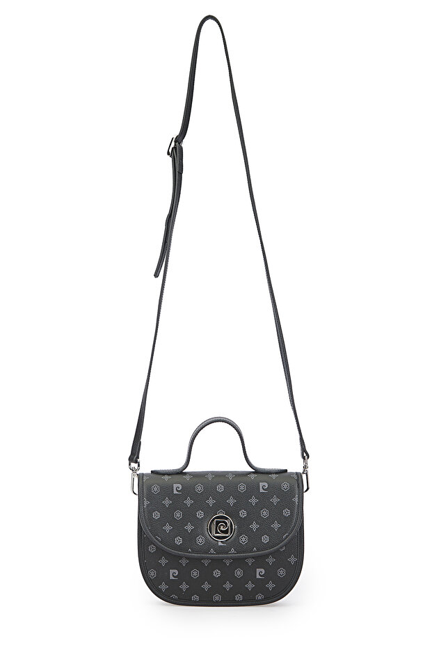 Siyah Monogram Kadın Omuz Çantası 05PO25Y2064 - 3