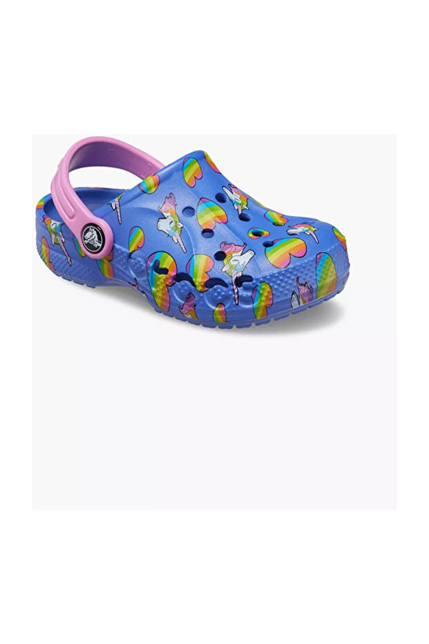 Klapki dziecięce Lapis/Multi Baya Graphic Clog T - 2