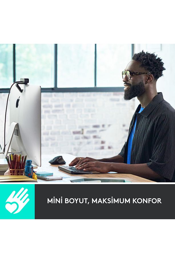 Mx Keys Mini Minimalist Kablosuz Bluetooth Aydınlatmalı Türkçe Q Klavye - Siyah - 4