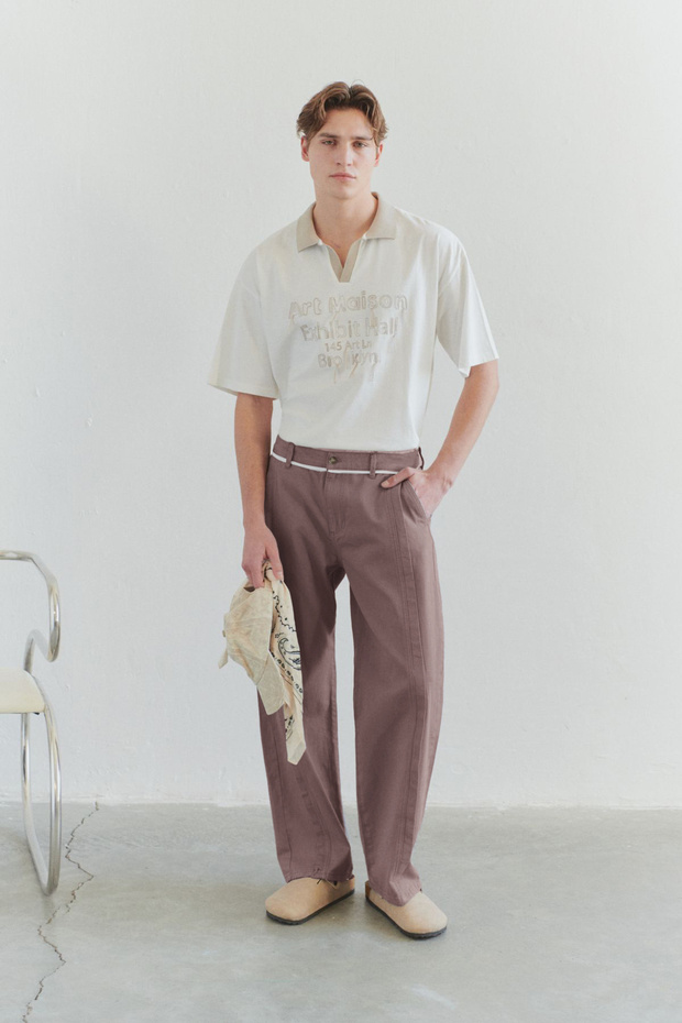Açık Kahverengi Wide Leg Pantolon TMNSS25PL00016 - 1