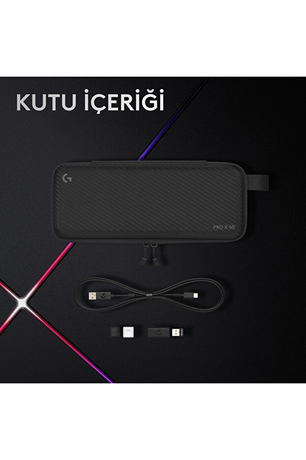 G PRO X 60 LIGHTSPEED KABLOSUZ GAMING KLAVYE - 11