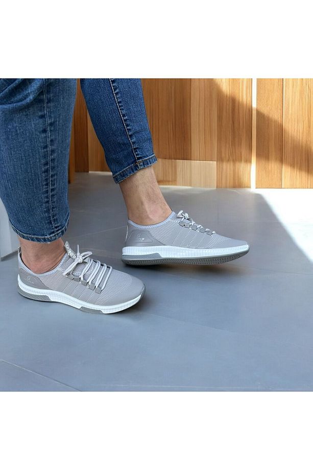 Sneaker | Günlük Spor Ayakkabı | Yürüyüş Koşu Kumaş Triko Yüzey Hafif Rahat Ortopedik Taban Infinite - 3
