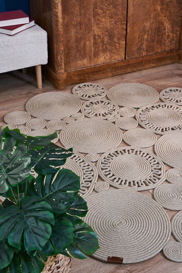 Magnolia 9132 Jut Makine Halısı Modern - 2