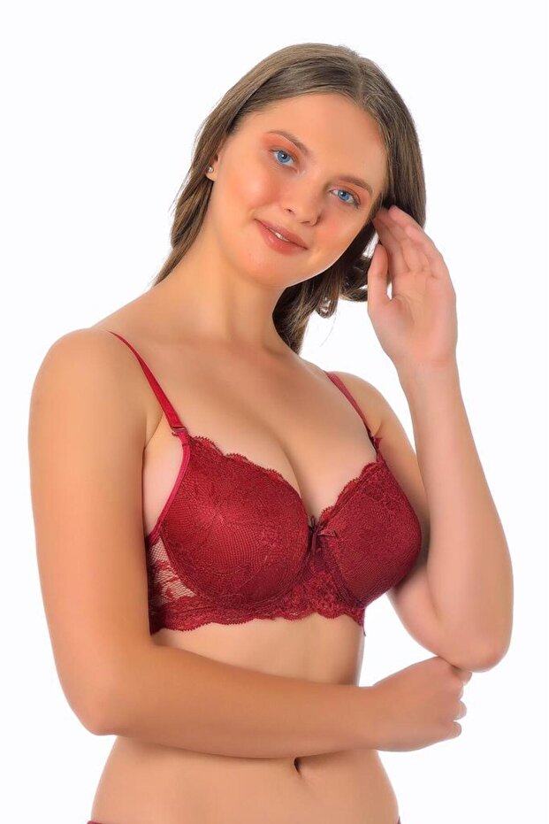 Marbling Lace Unfilled (Wired) Women's Bra 3007-1104