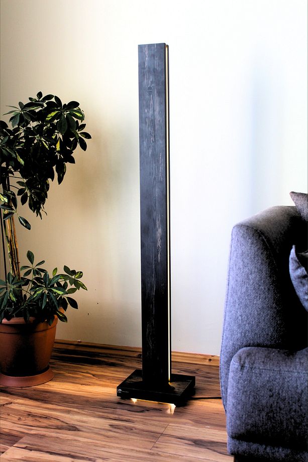 Akıllı Ahşap Led Lambader - 6