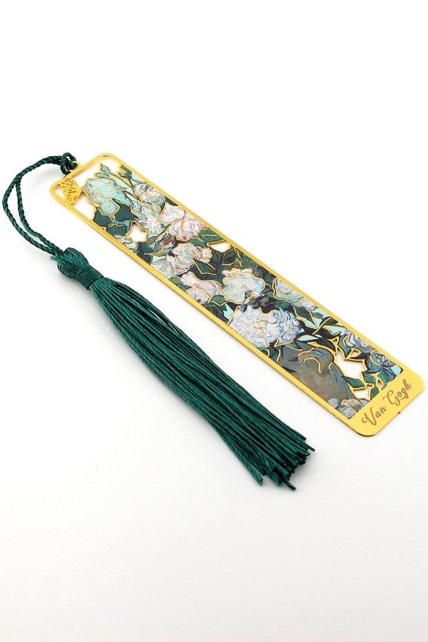 Vincent Van Gogh Chestnut Branches Flowers Painting Metal Bookmark Book Mark Ay030