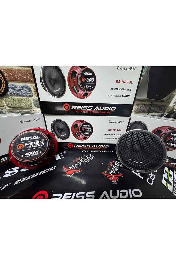 20cm Midrange Hoparlör – M8sql Midrange 20cm 400watt 175rms Uyumlu - 4