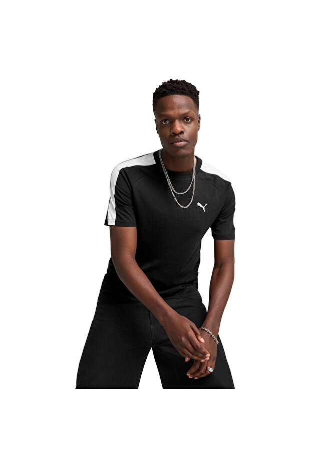 T7 Men's Black T-Shirt