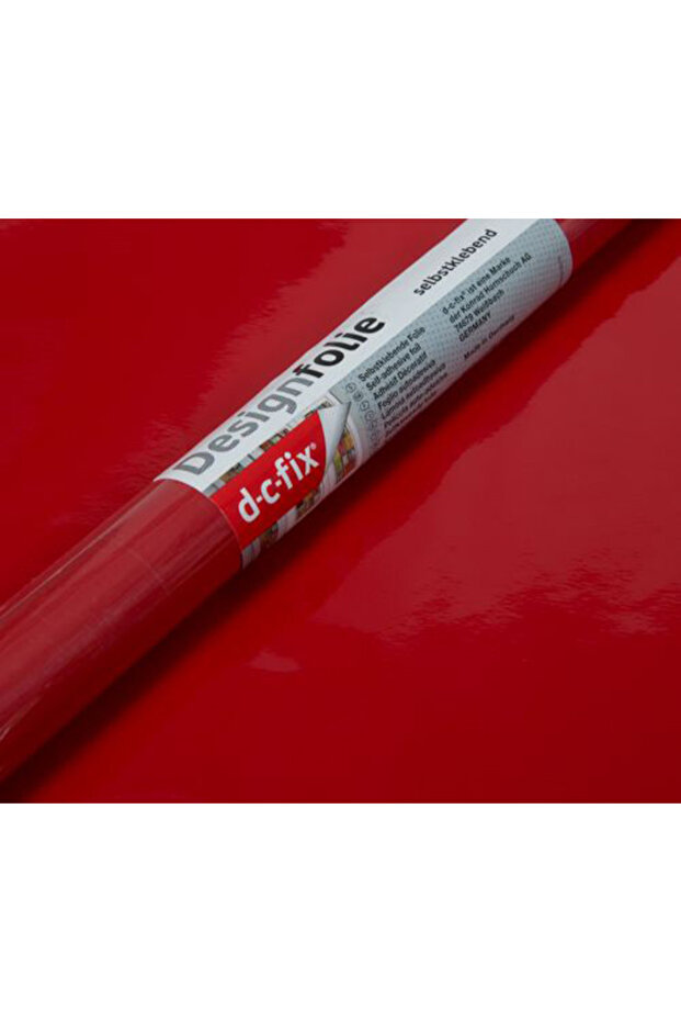 346-0161 Parlak Koyu Kırmızı Kendinden Yapışkanlı Folyo - 7