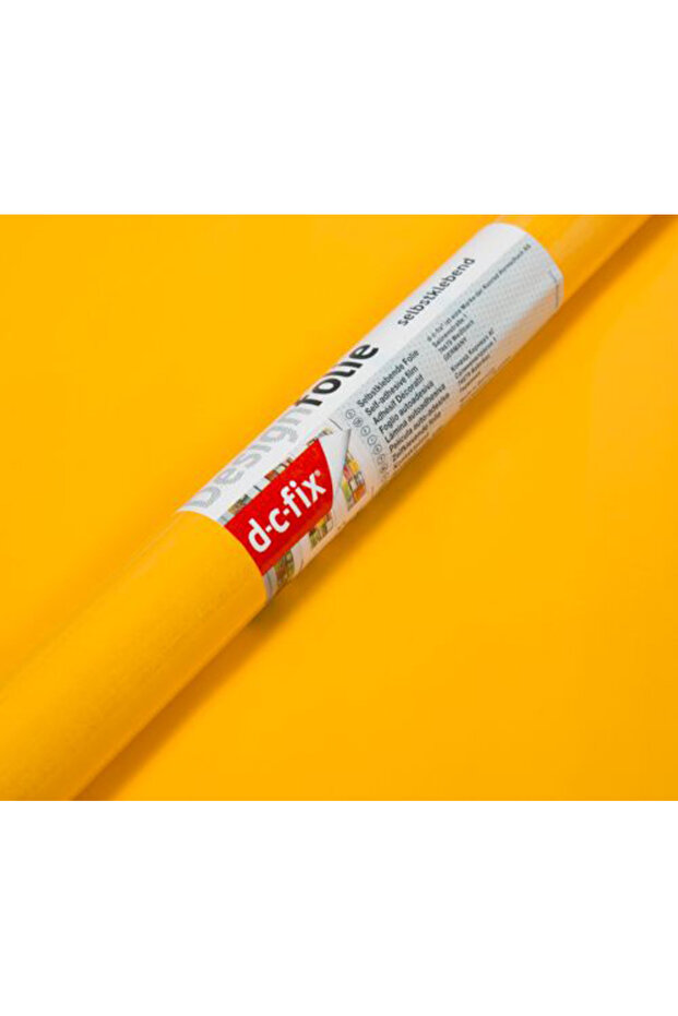 346-0209 Parlak Koyu Sarı Kendinden Yapışkanlı Folyo - 7