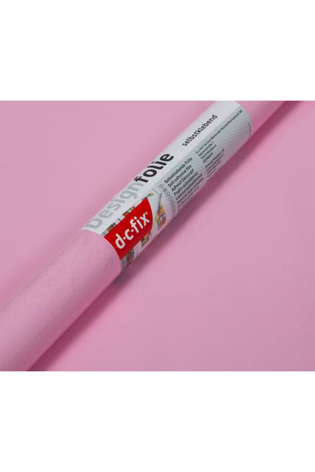 346-1988 Parlak Düz Pembe Yapışkanlı Folyo - 8