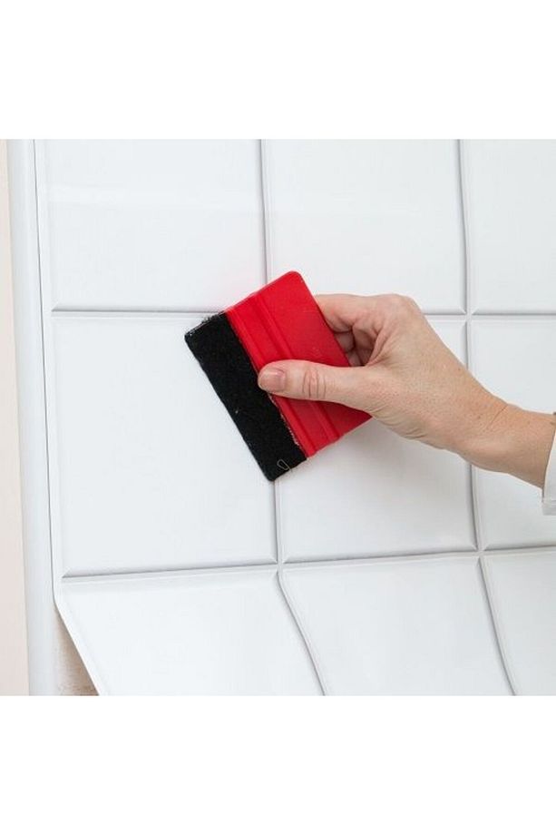 346-2564 Beyaz Kalebodur Desen Yapışkanlı Folyo - 2