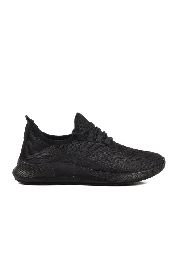 Black Knitwear Lightweight Men's Sports Shoes Pına 103 m