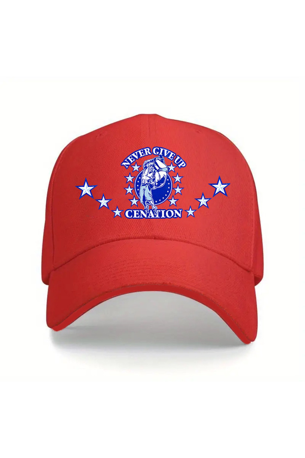 قبعة John Cena UC ME مع مشبك تثبيت مع طباعة - 1