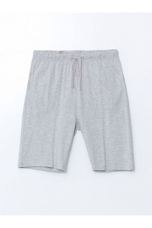 Lacivert Standart Kalıp Erkek Şortlu Pijama Takımı - 8