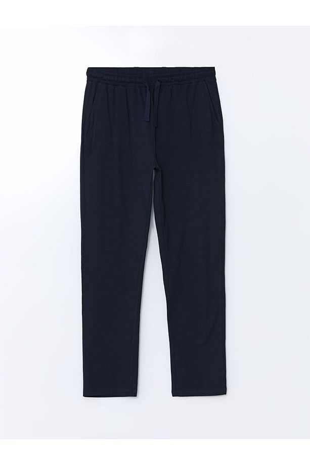 Lacivert Standart Kalıp Erkek Pijama Takımı - 6