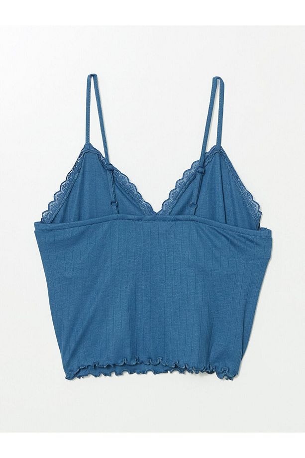 V Yaka Kadın Şortlu Pijama Takımı - 7