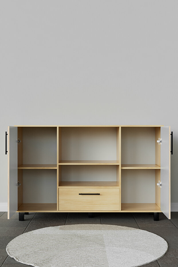 Soft Design "robusta" Kahve Köşesi Mutfak Dolabı Çok Amaçli Mutfak Standi - 4