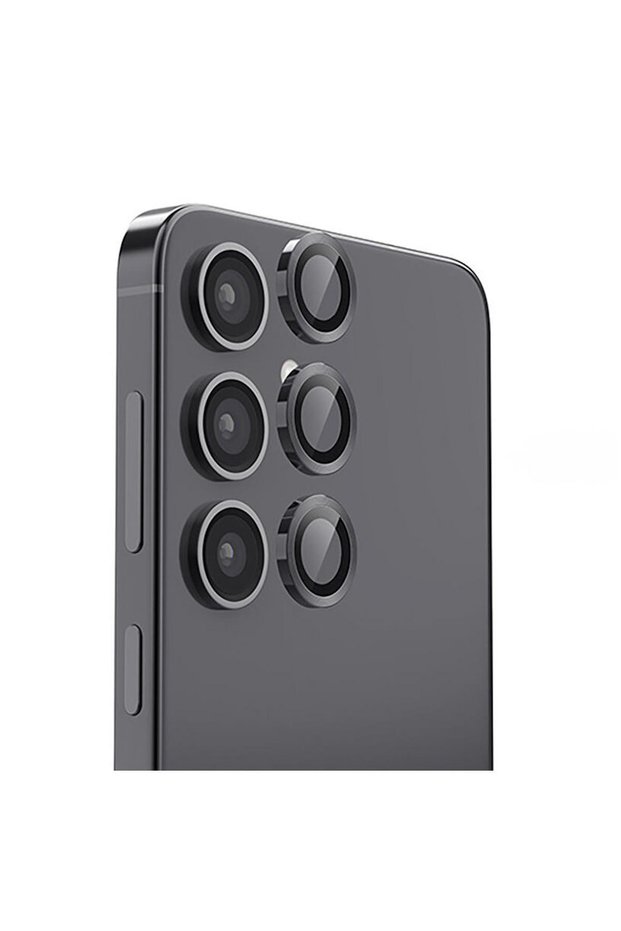 Samsung Galaxy A35 5g Compatible Kl10 Camera Lens Protection Glass (with Easy Installation Tool) Black