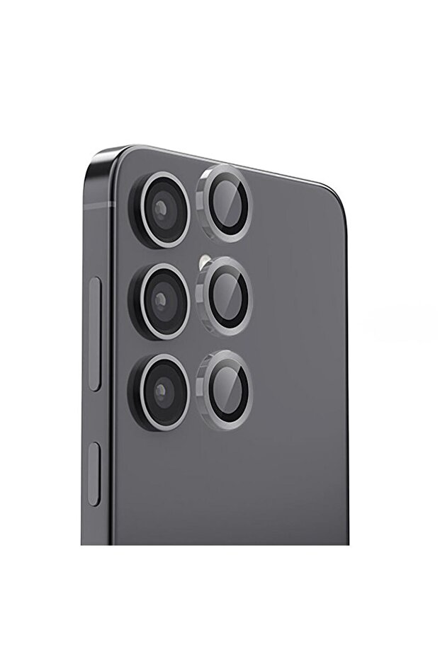 Samsung Galaxy A18 Compatible Kl10 Camera Lens Protection Glass Gray